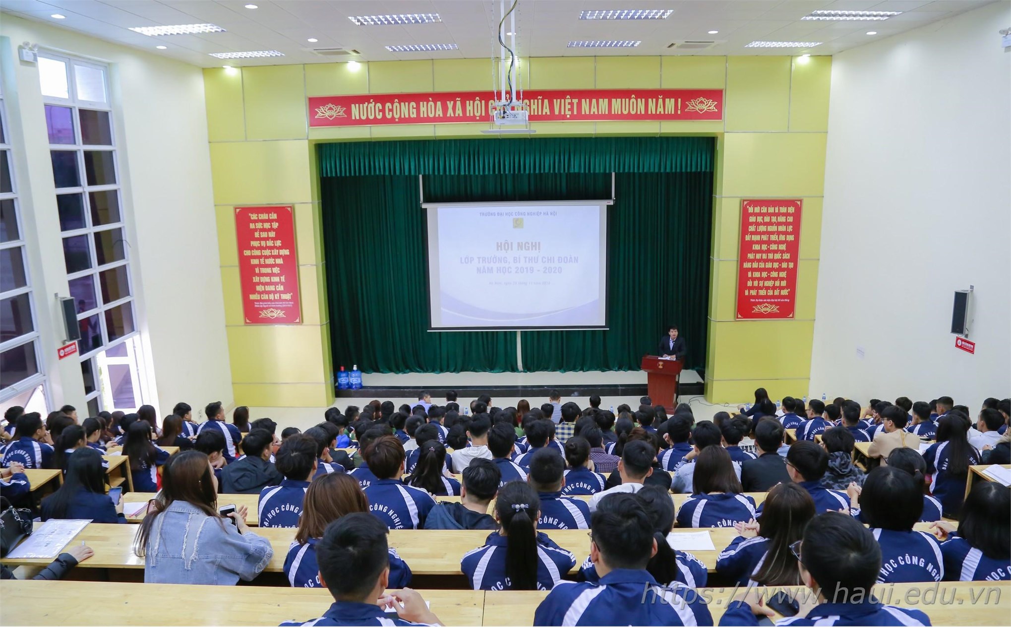 Hội nghị Lớp trưởng, Bí thư Chi đoàn các lớp Đại học K14 tại cơ sở đào tạo Hà Nam năm học 2019 – 2020