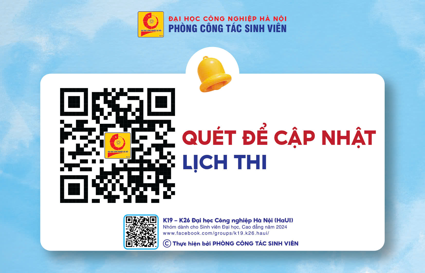 THÔNG BÁO: HOÃN TỔ CHỨC CÁC CA THI CHIỀU NGÀY 7/9/2024