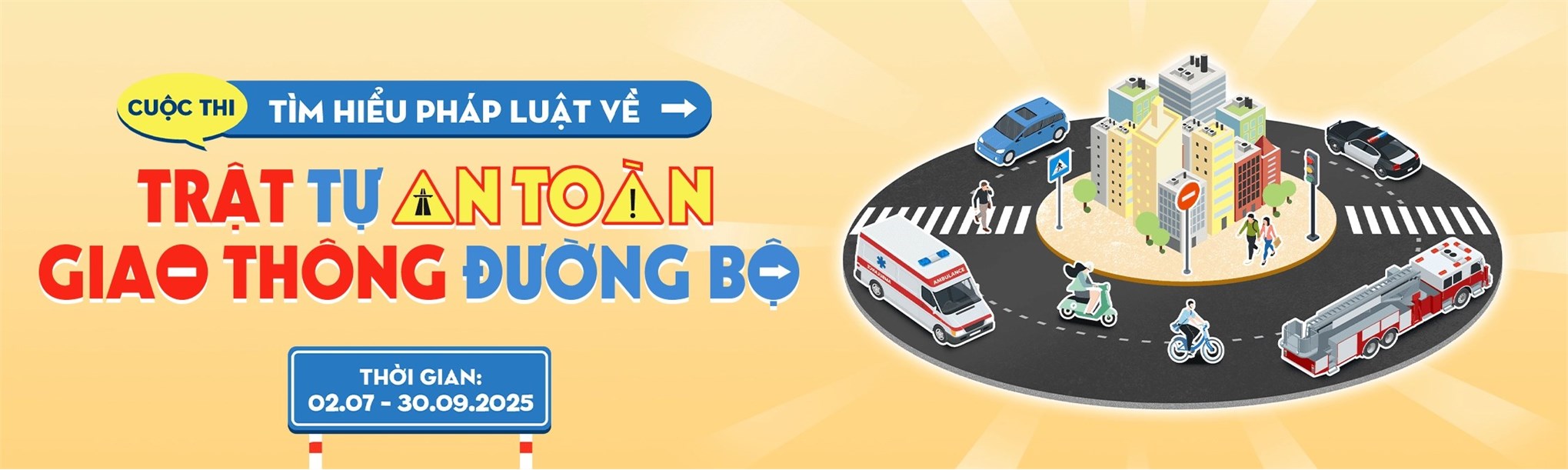 Phát động hưởng ứng tham gia Cuộc thi “Tìm hiểu pháp luật về trật tự, an toàn giao thông đường bộ và Cuộc thi “Tìm hiểu truyền thống 80 năm xây dựng, chiến đấu và trưởng thành của lực lượng Cảnh sát giao thông`