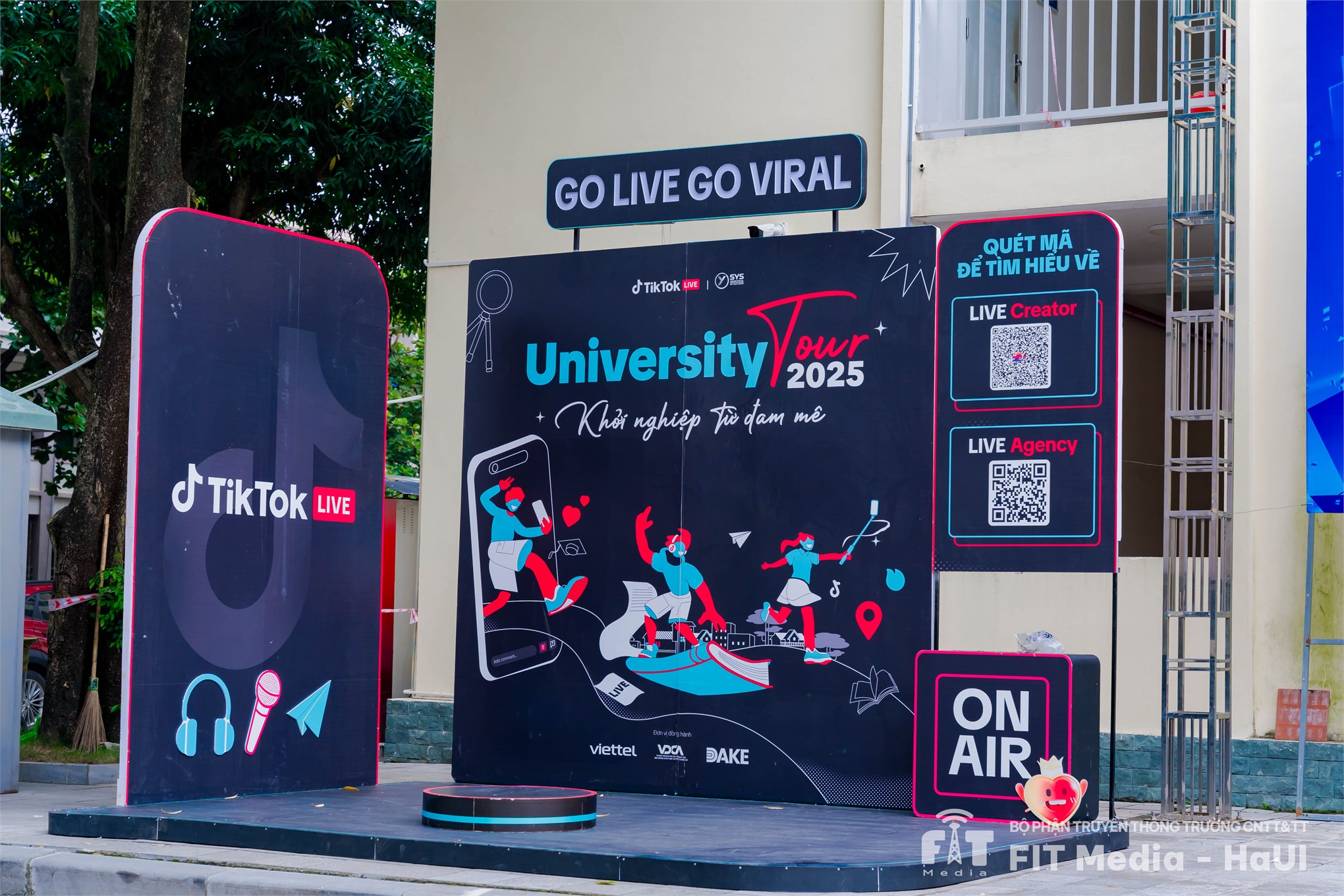 Tiktok UniTour 2025 - Khởi nghiệp kinh tế số cùng sinh viên HaUI