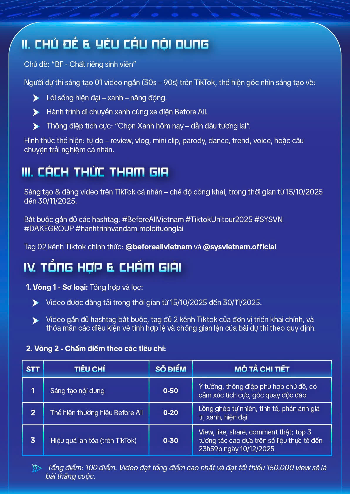 TikTok UniTour 2025 – Hành trình sáng tạo chuẩn bị “đổ bộ” Đại học Công nghiệp Hà Nội!