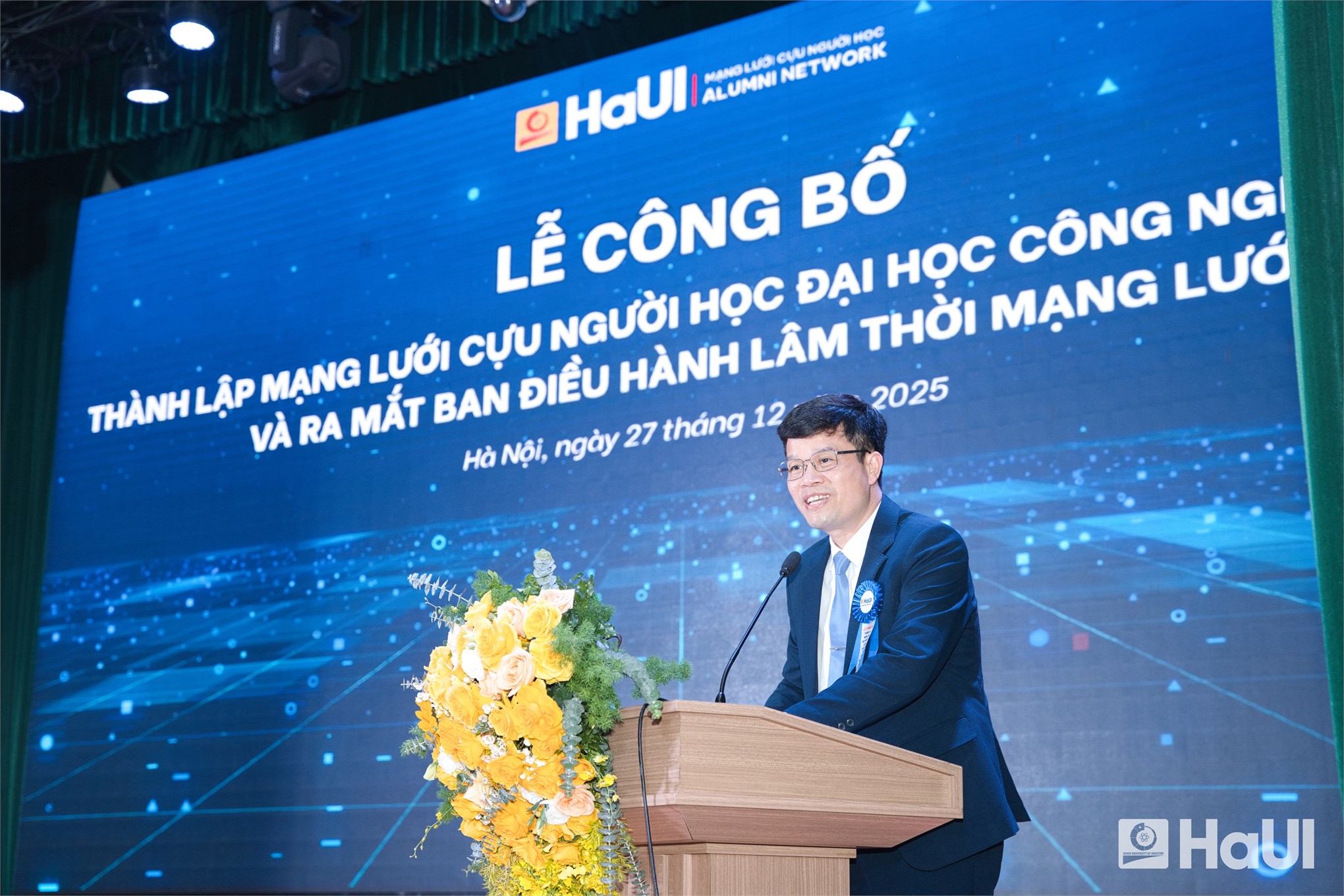 Lễ công bố Mạng lưới Cựu người học Đại học Công nghiệp Hà Nội và Ra mắt Ban điều hành Lâm thời Mạng lưới