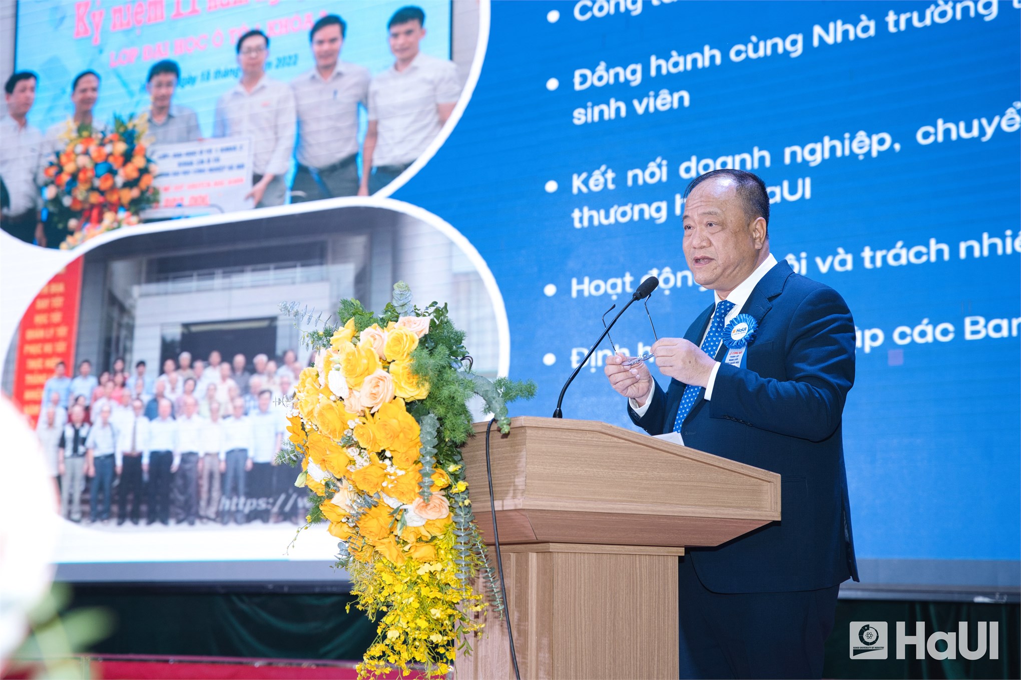 Lễ công bố Mạng lưới Cựu người học Đại học Công nghiệp Hà Nội và Ra mắt Ban điều hành Lâm thời Mạng lưới