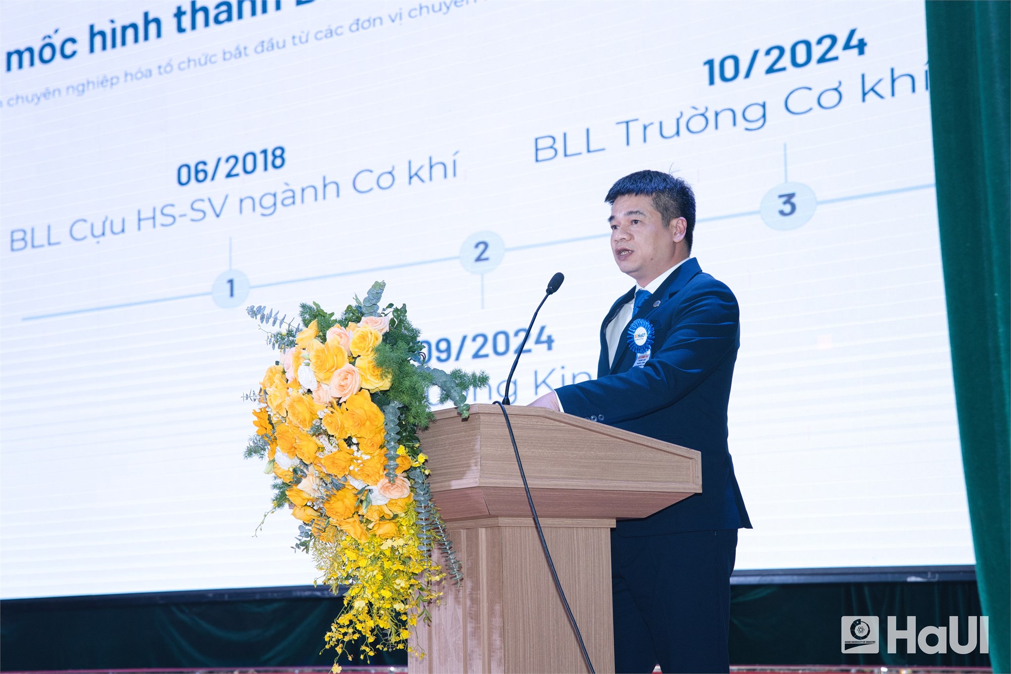 Lễ công bố Mạng lưới Cựu người học Đại học Công nghiệp Hà Nội và Ra mắt Ban điều hành Lâm thời Mạng lưới