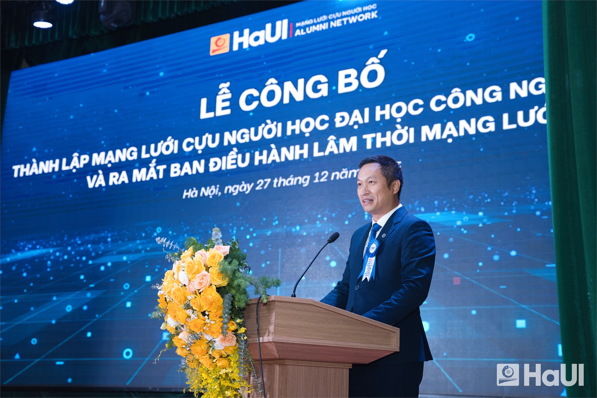 Lễ công bố Mạng lưới Cựu người học Đại học Công nghiệp Hà Nội và Ra mắt Ban điều hành Lâm thời Mạng lưới