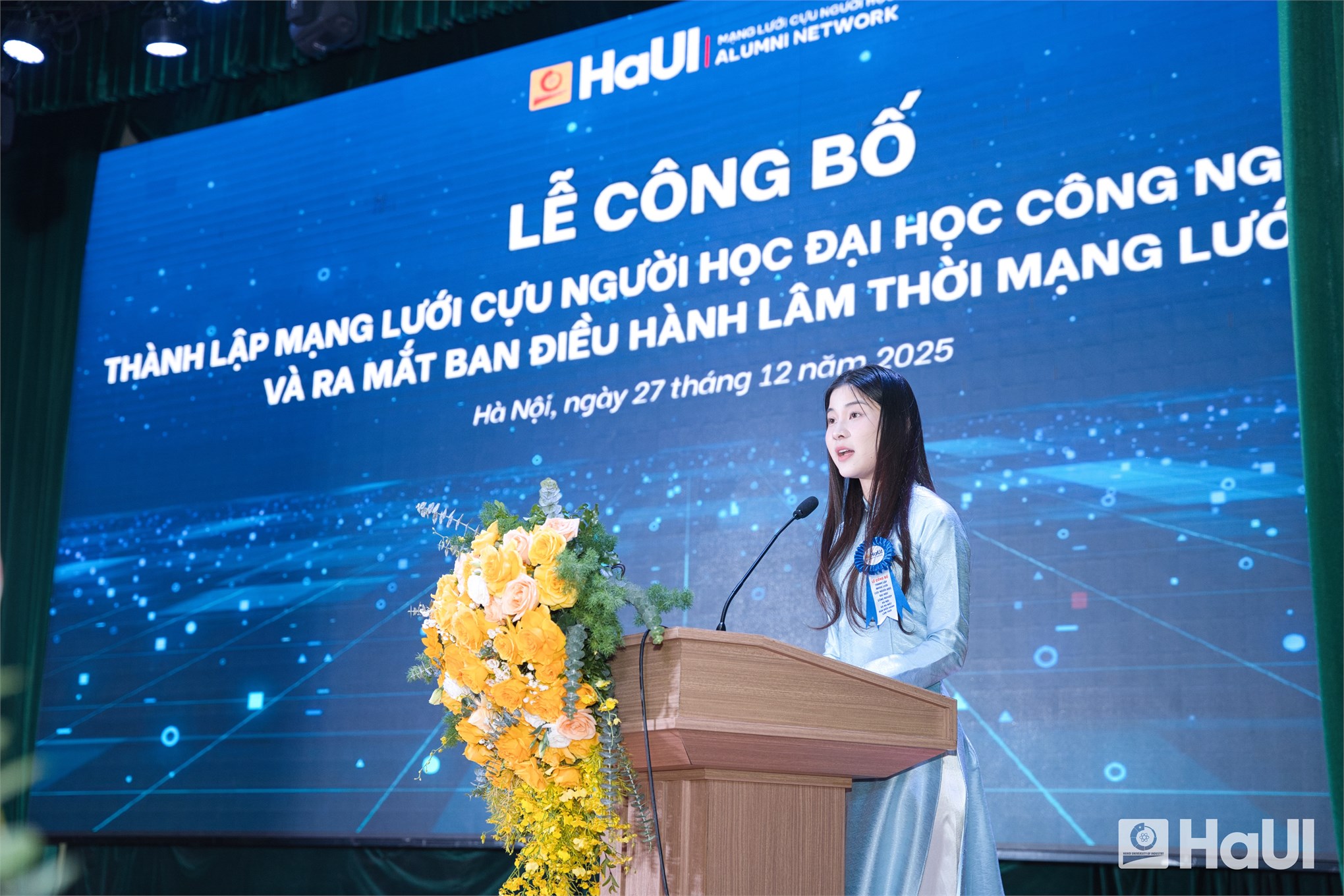 Lễ công bố Mạng lưới Cựu người học Đại học Công nghiệp Hà Nội và Ra mắt Ban điều hành Lâm thời Mạng lưới