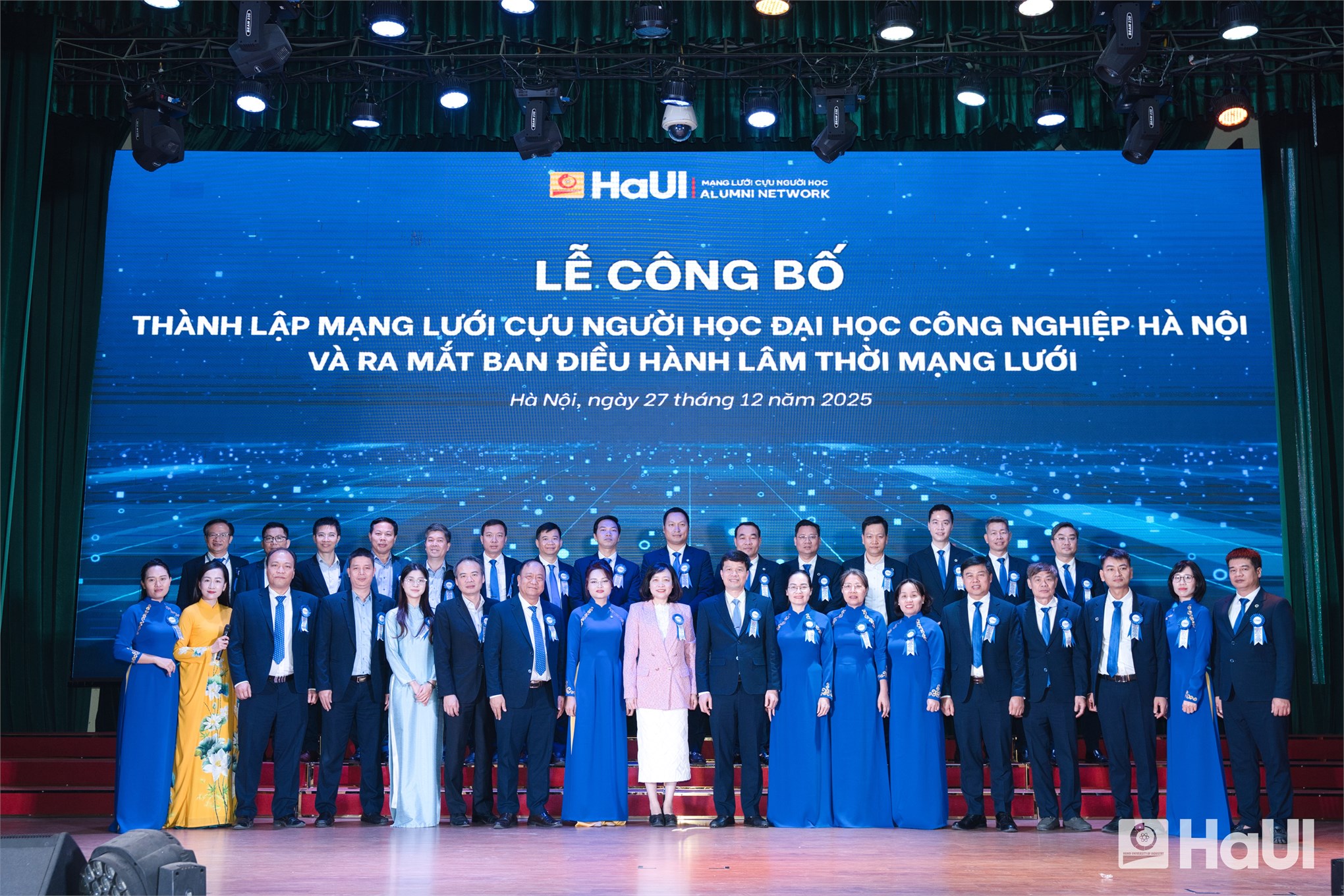 Lễ công bố Mạng lưới Cựu người học Đại học Công nghiệp Hà Nội và Ra mắt Ban điều hành Lâm thời Mạng lưới