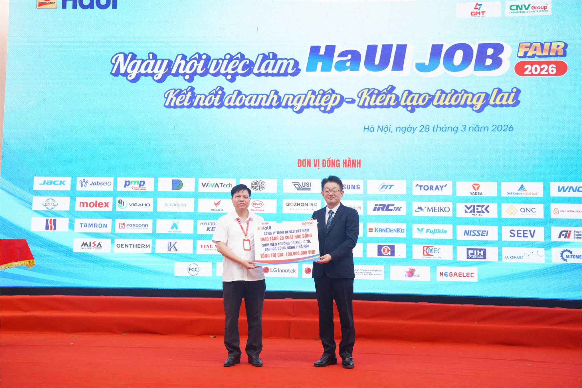 Ngày hội việc làm HaUI Job Fair 2026 - Kết nối doanh nghiệp, kiến tạo tương lai