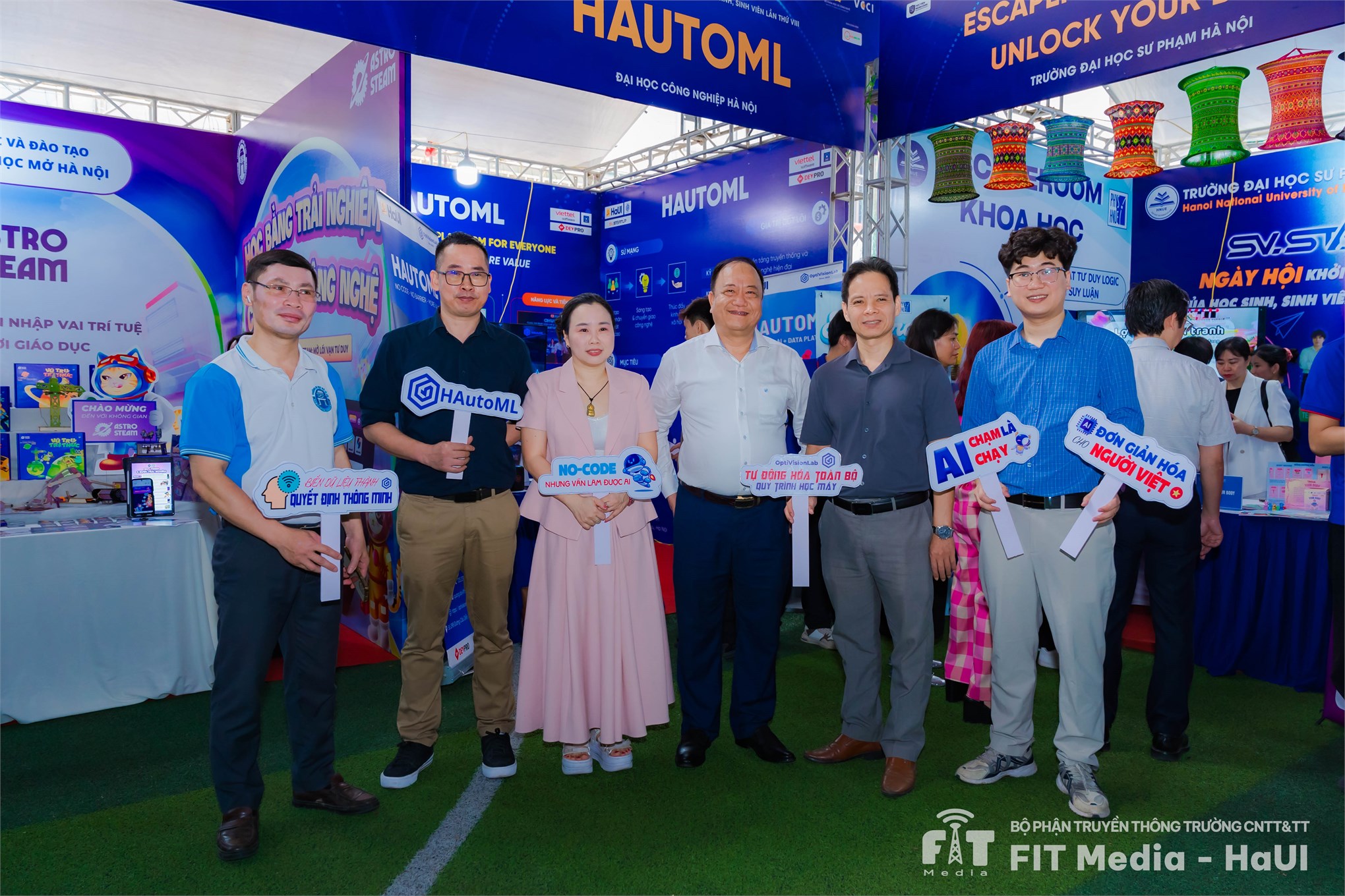 HAutoML – Dấu ấn sáng tạo của sinh viên Đại học Công nghiệp Hà Nội đạt giải Khuyến khích tại Cuộc thi SV STARTUP lần thứ 8