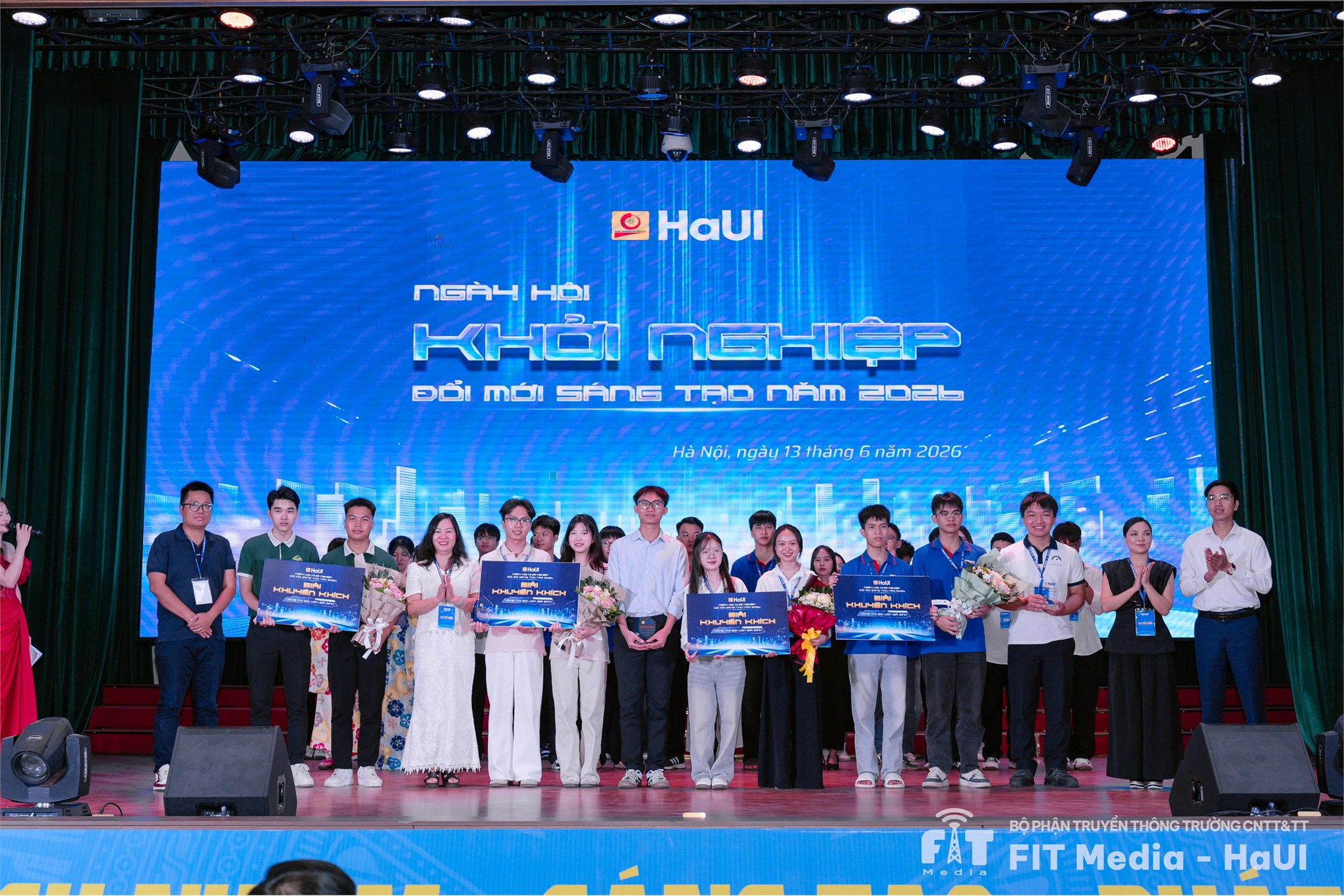 Ngày hội khởi nghiệp đổi mới sáng tạo - Đại học Công nghiệp Hà Nội năm 2026