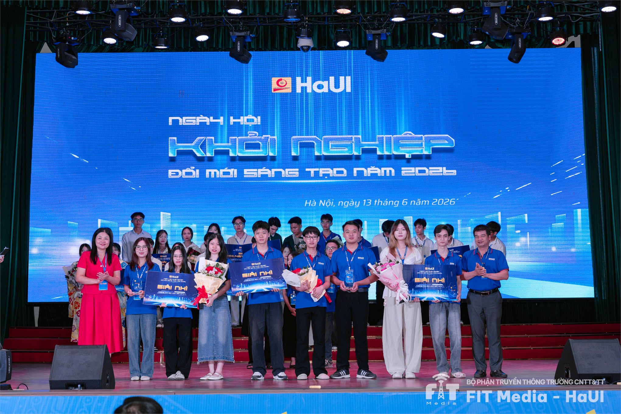 Ngày hội khởi nghiệp đổi mới sáng tạo - Đại học Công nghiệp Hà Nội năm 2026