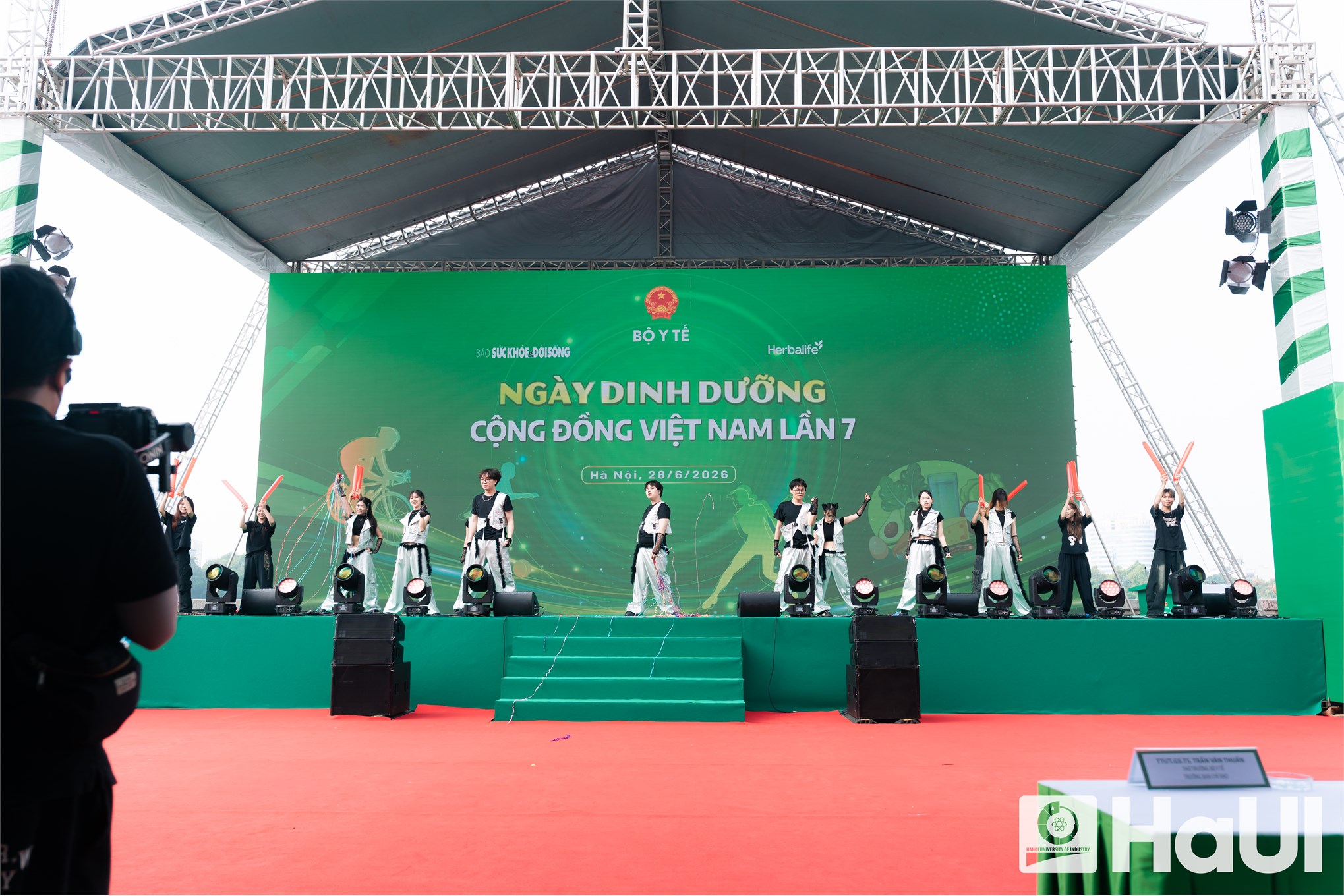 Sinh viên Đại học Công nghiệp Hà Nội xuất sắc đạt Giải Nhì tại Ngày Dinh dưỡng Cộng đồng Việt Nam lần thứ 7