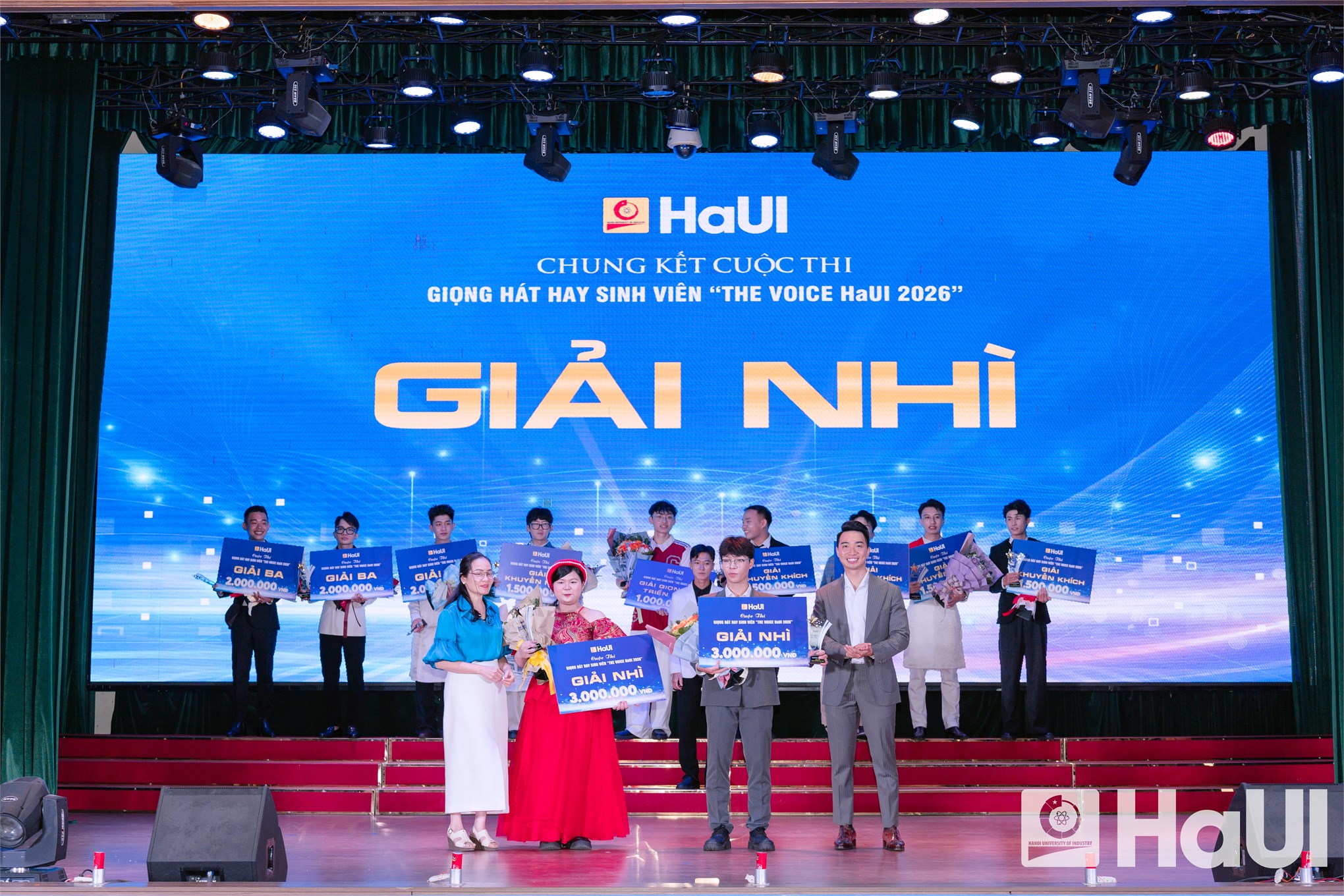 Giọng hát hay sinh viên HaUI 2026 – Đêm nhạc bùng nổ cảm xúc
