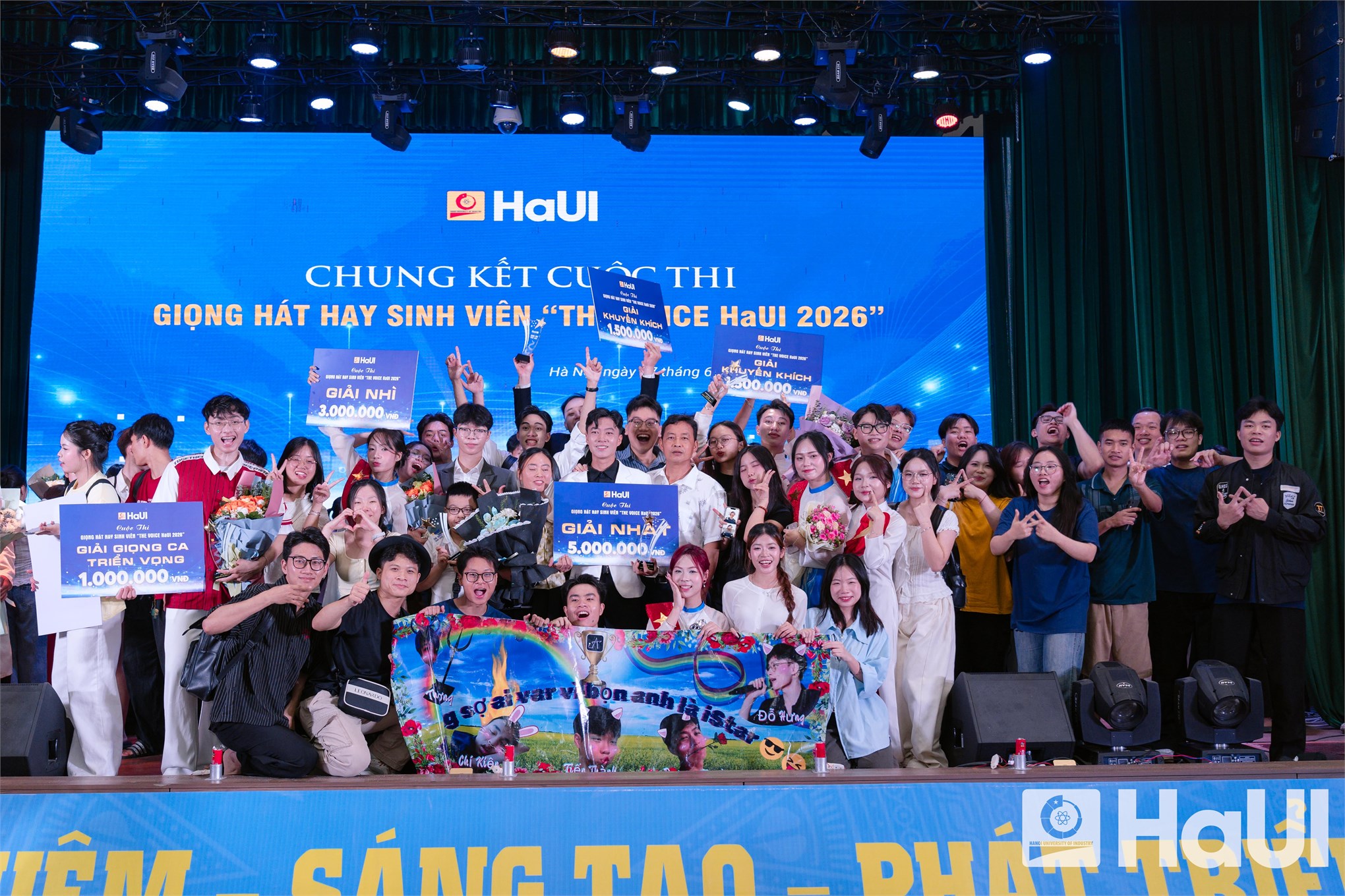 Giọng hát hay sinh viên HaUI 2026 – Đêm nhạc bùng nổ cảm xúc