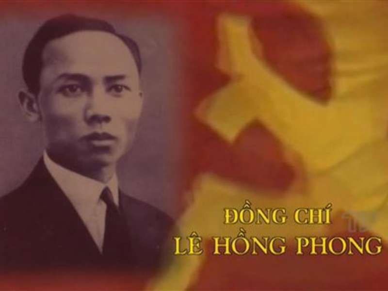 Tổng Bí thư Lê Hồng Phong - tấm gương sáng về đạo đức cách mạng