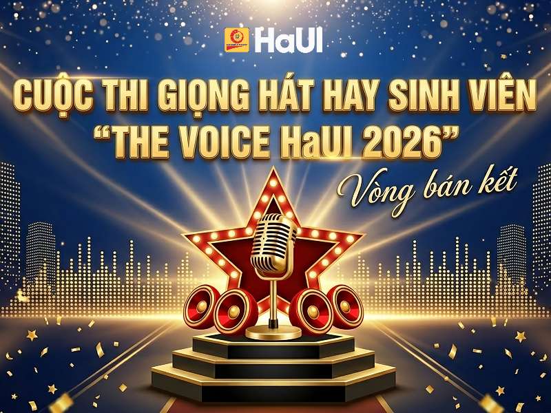 12 giọng ca xuất sắc góp mặt trong Chung kết Giọng hát hay sinh viên "The Voice HaUI 2026" chính thức lộ diện